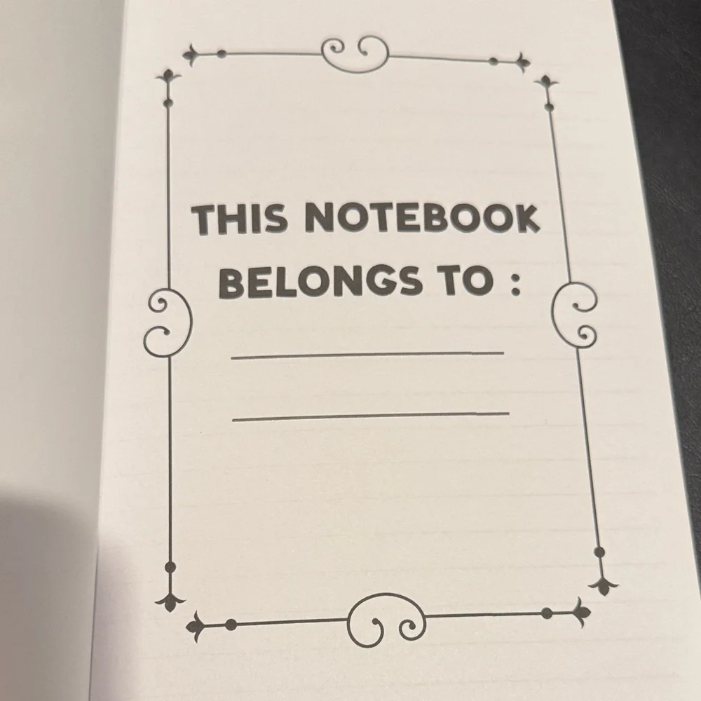 Self-Reflection Journal Book AND Blank Lined Notebook. “Good & Evil” LOL